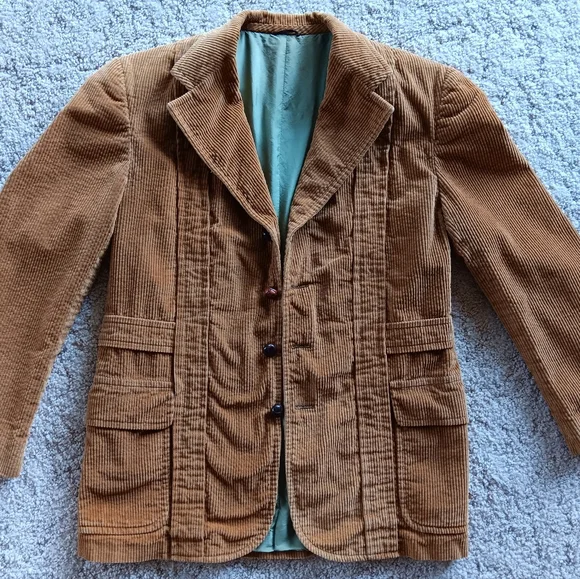 Vintage Montgomery Ward Corduroy Jacket Blazer - Picture 5 of 5